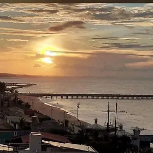 301 Flat Mobiliado Com Vista Total Mar Na Praia De Iracema Apartamento Fortaleza (Ceara)